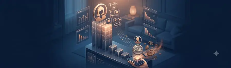 נתוני התאמות באפליקציות היכרויות